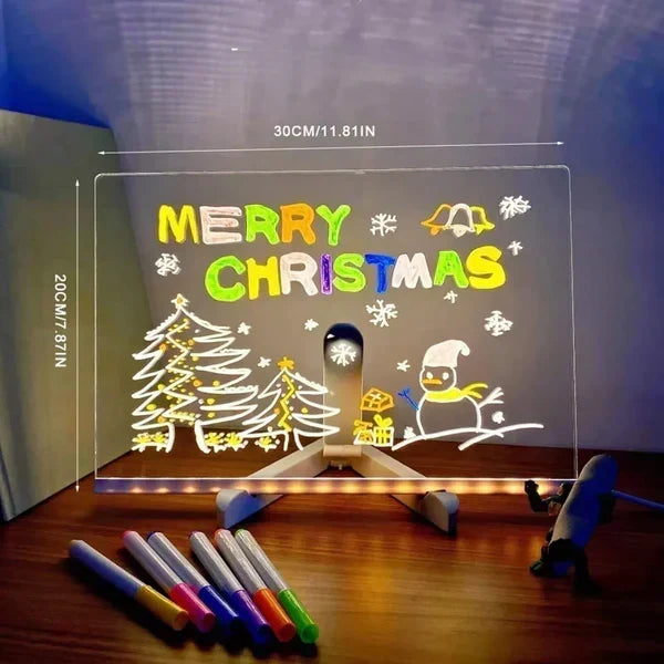 ✨LAST WEEK SPECIAL PRICE: $24.99!!⏳🎨Luminous Led Drawing Board For Children