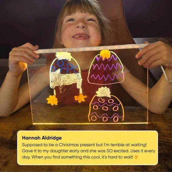 ✨LAST WEEK SPECIAL PRICE: $24.99!!⏳🎨Luminous Led Drawing Board For Children