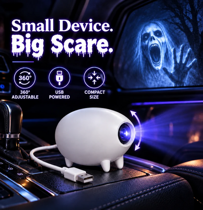 🎃 👻 Haunt Halloween Window Projector-360° Adjustable Stand for Home Decor 🎃