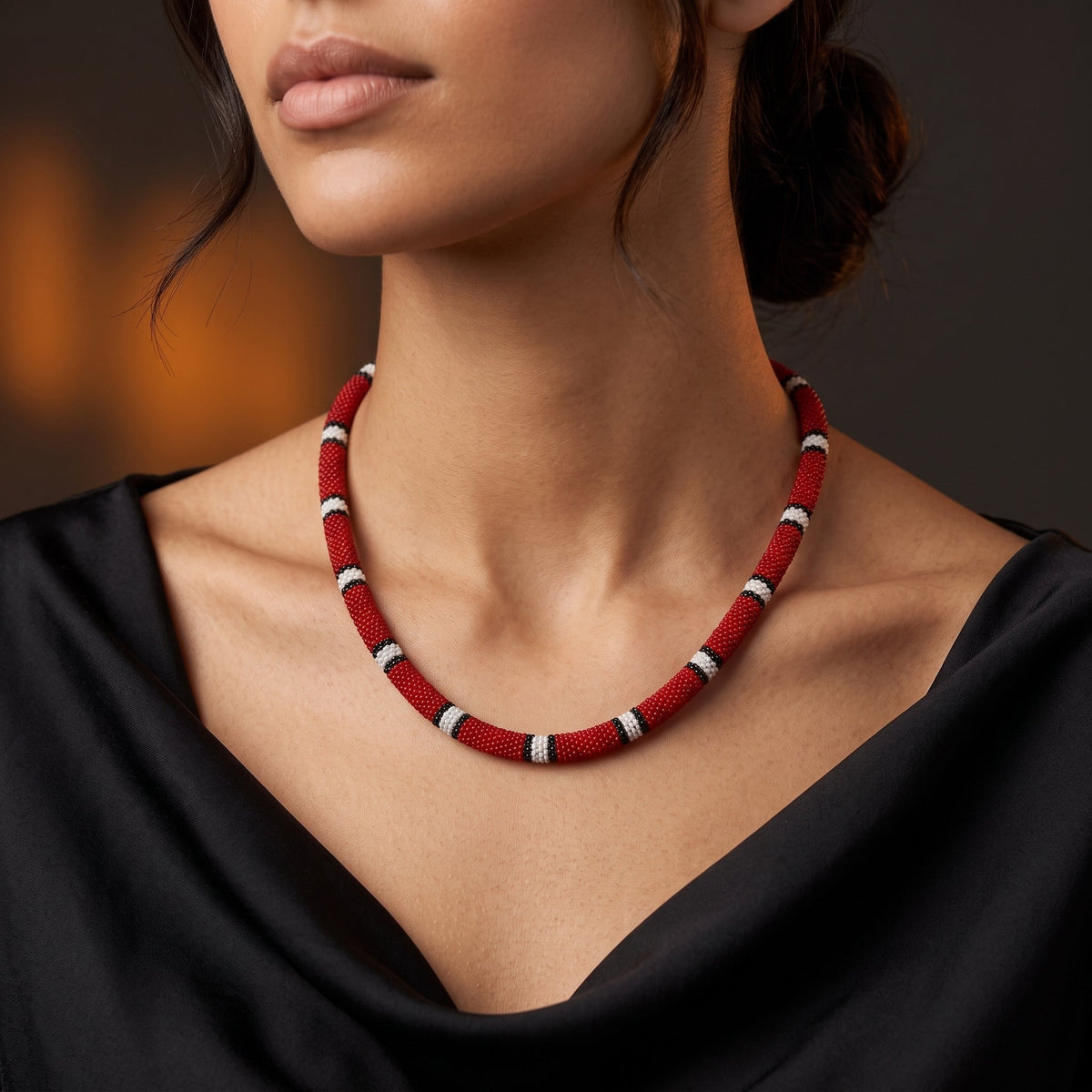 Serpent Statement Necklace